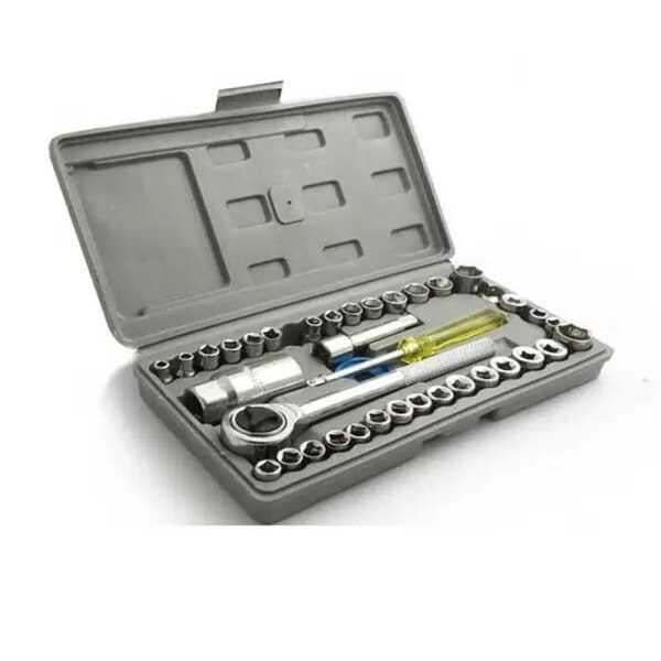 40 Pcs Chrome Vanadium sreel tool kit set